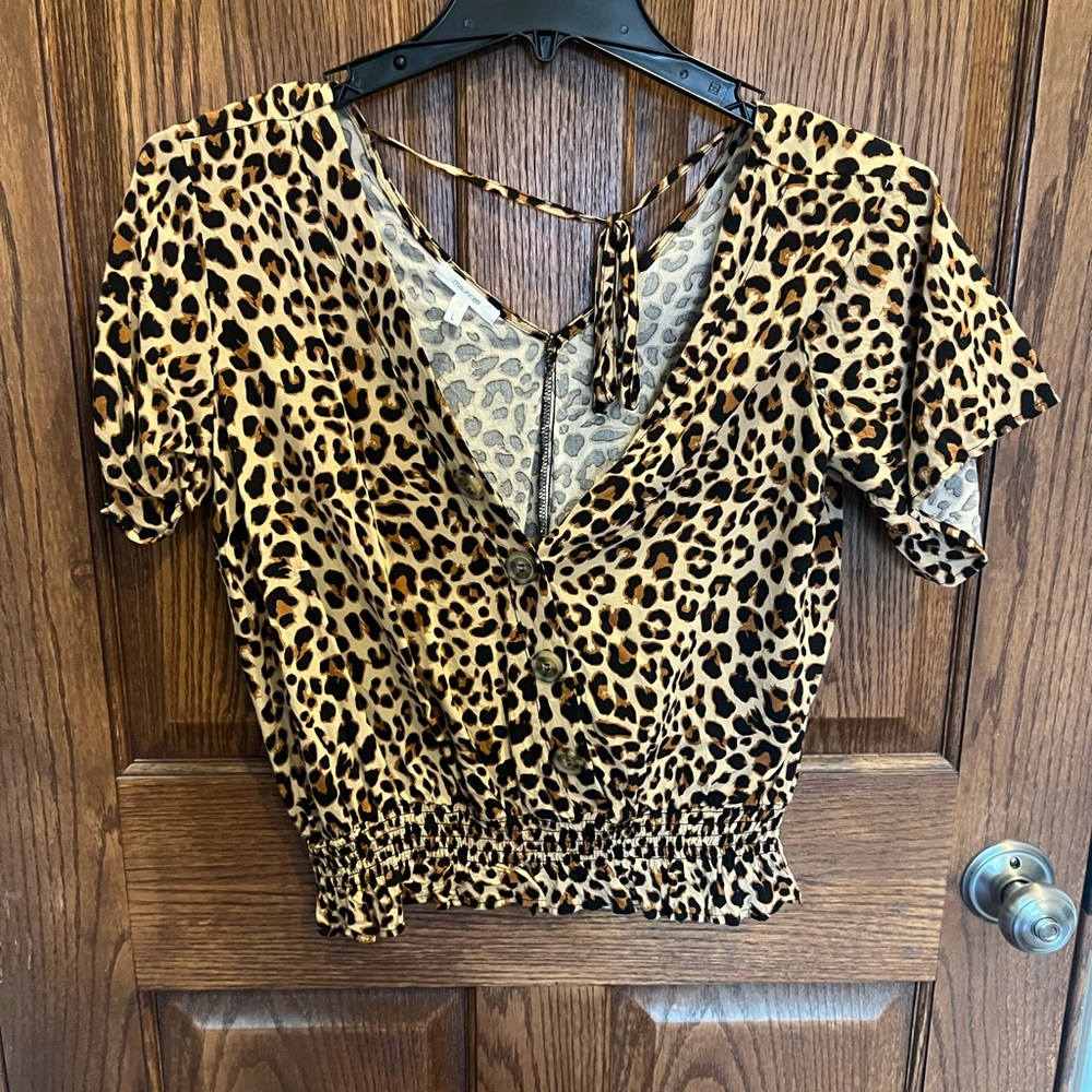 Crop top Cheetah